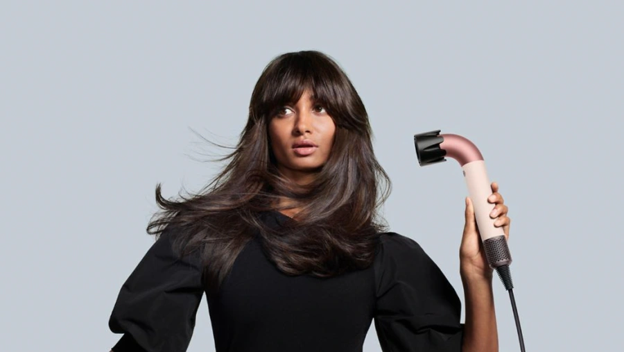 Фен Dyson HD17 Supersonic R Professional Hair Dryer Straight+Wavy - Red Velvet/Gold Limitted Edition (493118-01)