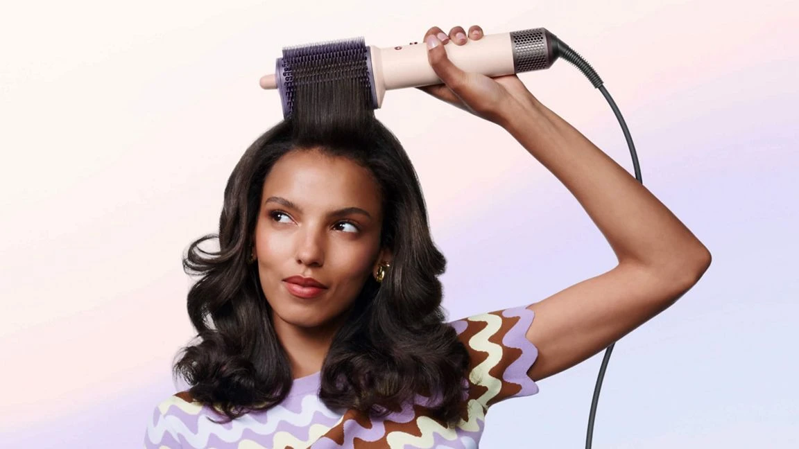 Фен-щетка Dyson Airsmooth - Ceramic Pink/Rose Gold (493078-01)