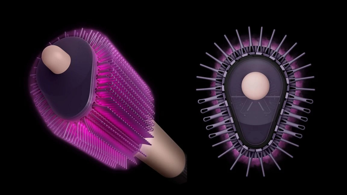 Фен-щетка Dyson Airsmooth - Ceramic Pink/Rose Gold (493078-01)