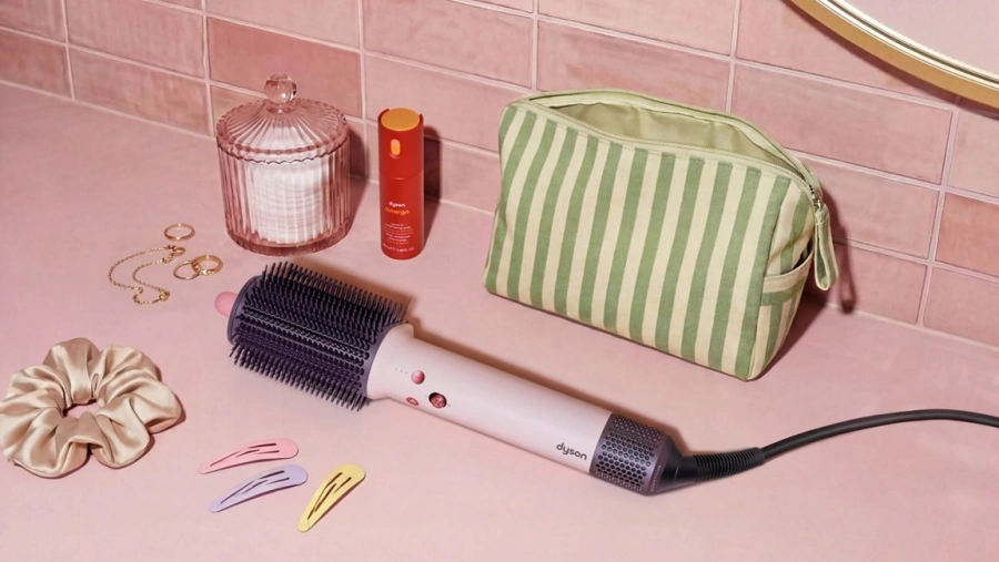 Фен-щетка Dyson Airsmooth - Ceramic Pink/Rose Gold (493078-01)