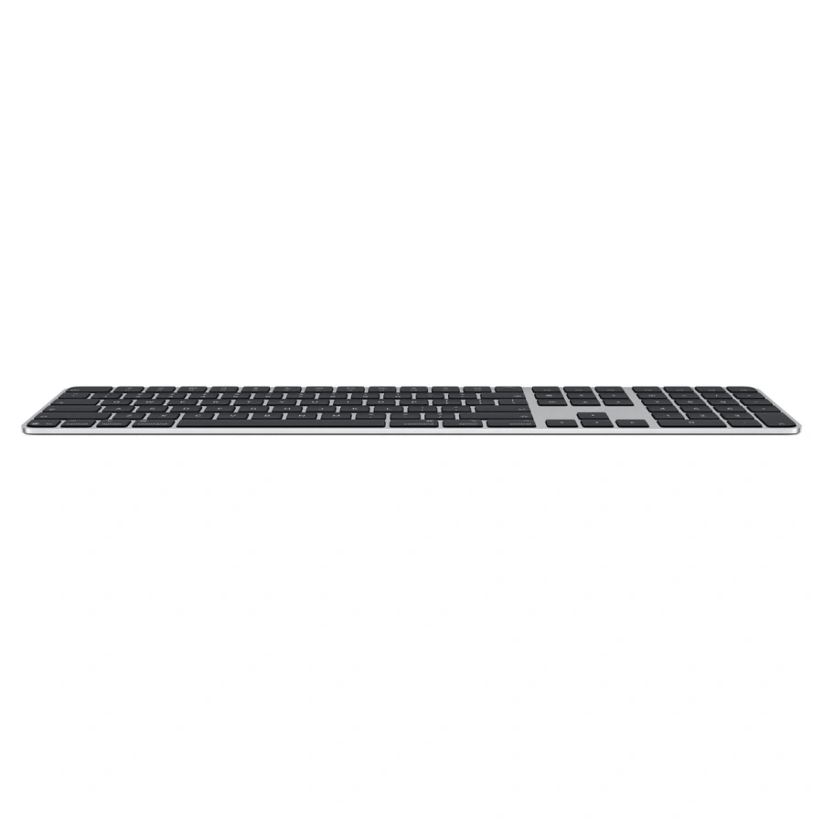 Клавиатура Apple Magic Keyboard with Touch ID and Numeric Keypad for Mac models with Apple silicon [USB–C] 2026 - US English - Black Keys (MJM74)