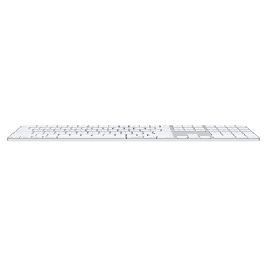 Клавиатура Apple Magic Keyboard with Touch ID and Numeric Keypad for Mac models with Apple silicon [USB–C] 2026 - US English - White Keys (MJM64)