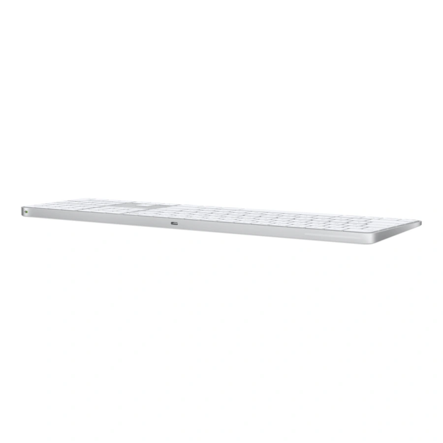 Клавиатура Apple Magic Keyboard with Touch ID and Numeric Keypad for Mac models with Apple silicon [USB–C] 2026 - US English - White Keys (MJM64)