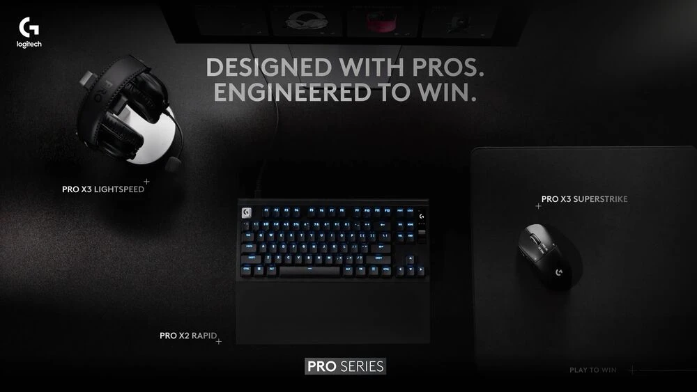 Logitech G випустила нове покоління флагманських девайсів серії PRO