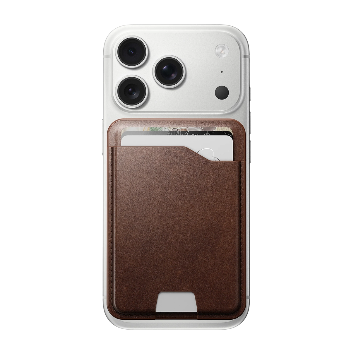 Магнітний гаманець Nomad Camino Leather Mag Wallet with Find My - Rustic Brown (NM011758858)