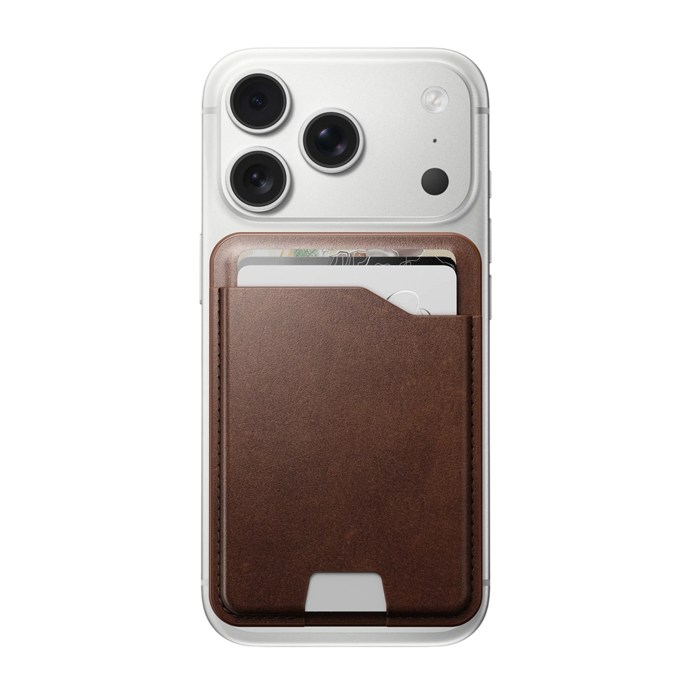 Магнітний гаманець Nomad Camino Leather Mag Wallet with Find My - Rustic Brown (NM011758858)