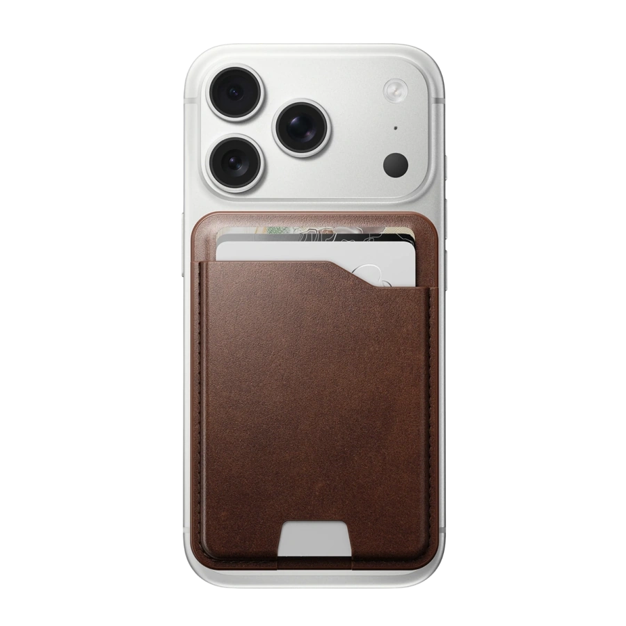 Магнітний гаманець Nomad Camino Leather Mag Wallet with Find My - Rustic Brown (NM011758858)