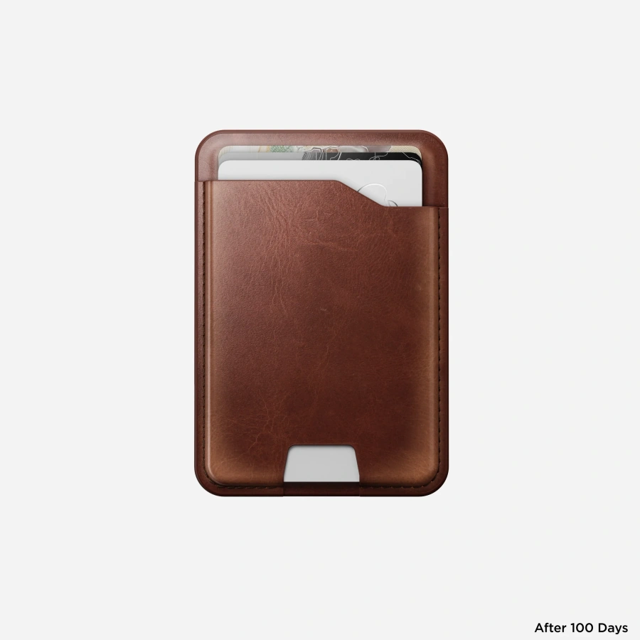 Магнітний гаманець Nomad Horween Leather Mag Wallet with Find My - Olde Dublin [Limited Edition] (NM011505858)