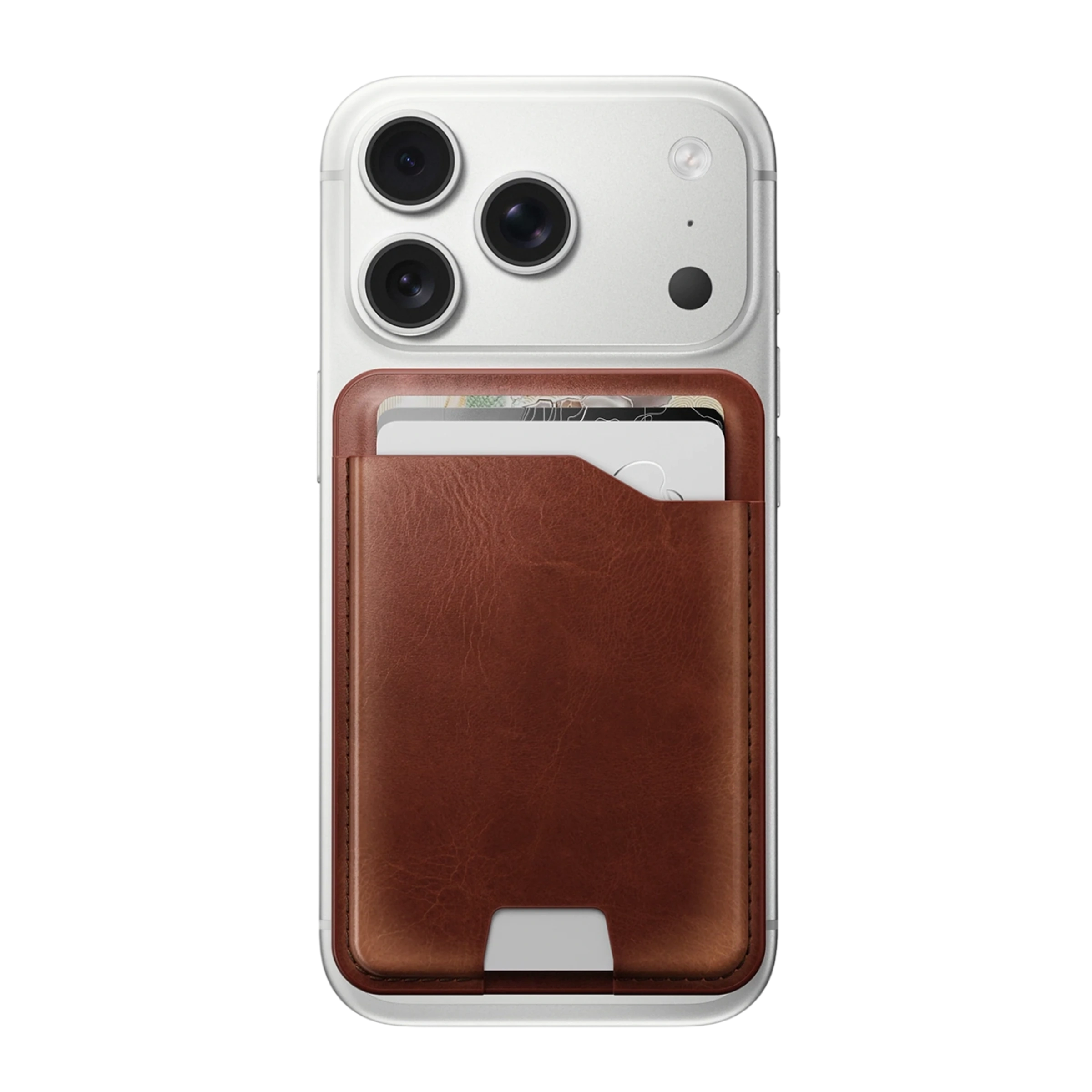 Магнітний гаманець Nomad Horween Leather Mag Wallet with Find My - Olde Dublin [Limited Edition] (NM011505858)