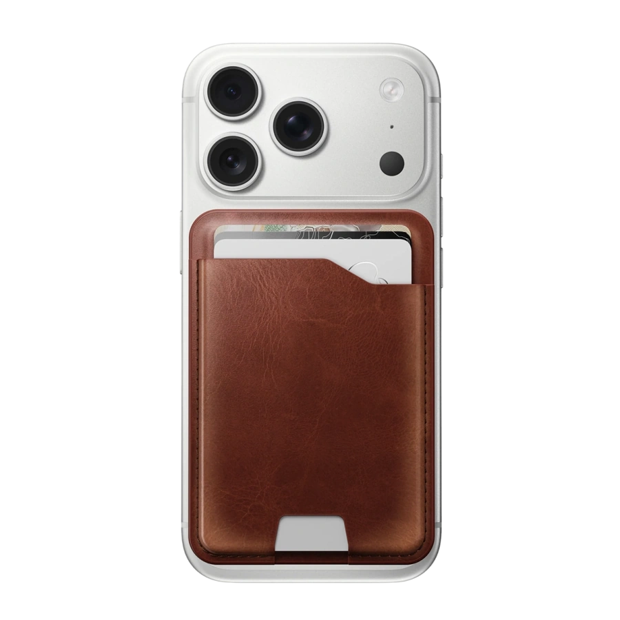 Магнітний гаманець Nomad Horween Leather Mag Wallet with Find My - Olde Dublin [Limited Edition] (NM011505858)