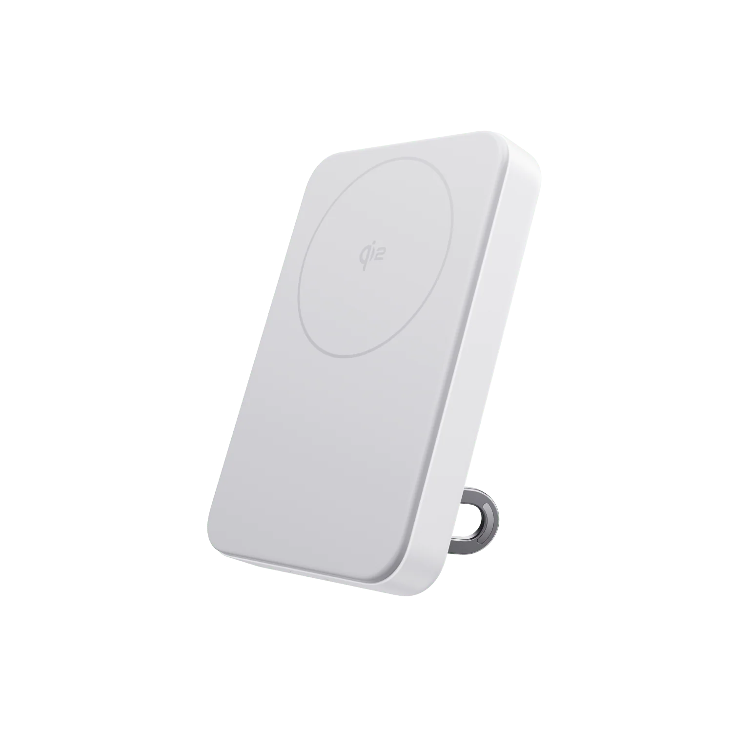 Магнітний павербанк з підставкою EcoFlow RAPID Mag Qi2 10000mAh 15W/36W - White (EF-RAPIDQI2-10K-W)