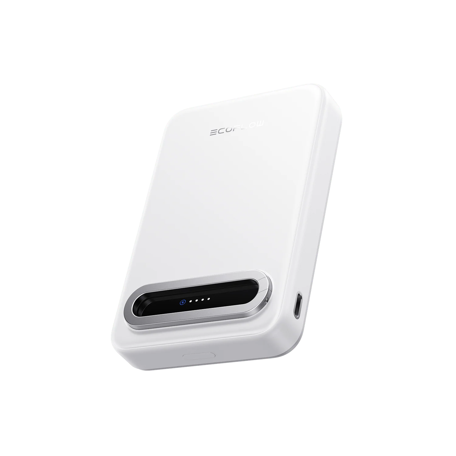 Магнітний павербанк з підставкою EcoFlow RAPID Mag Qi2 10000mAh 15W/36W - White (EF-RAPIDQI2-10K-W)