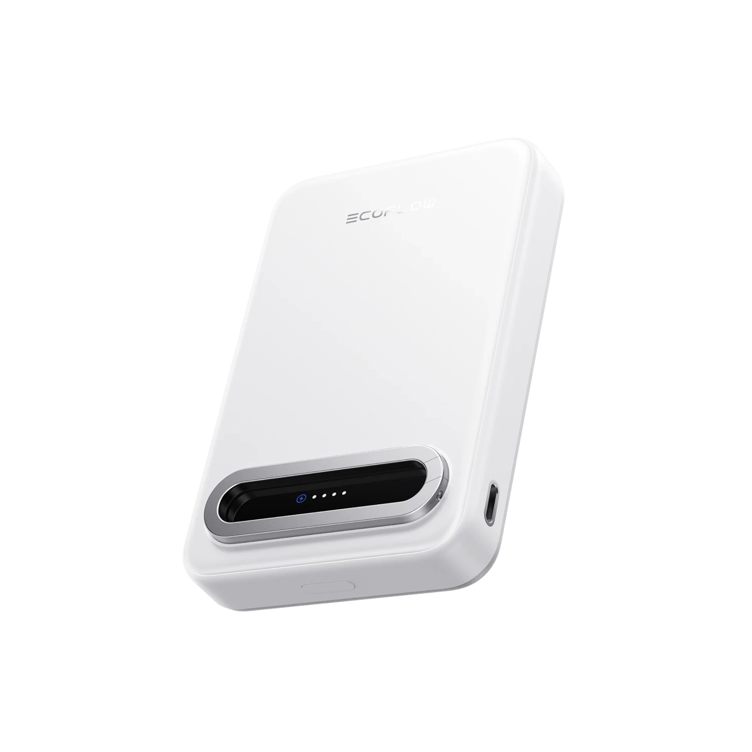 Магнітний павербанк з підставкою EcoFlow RAPID Mag Qi2 10000mAh 15W/36W - White (EF-RAPIDQI2-10K-W)