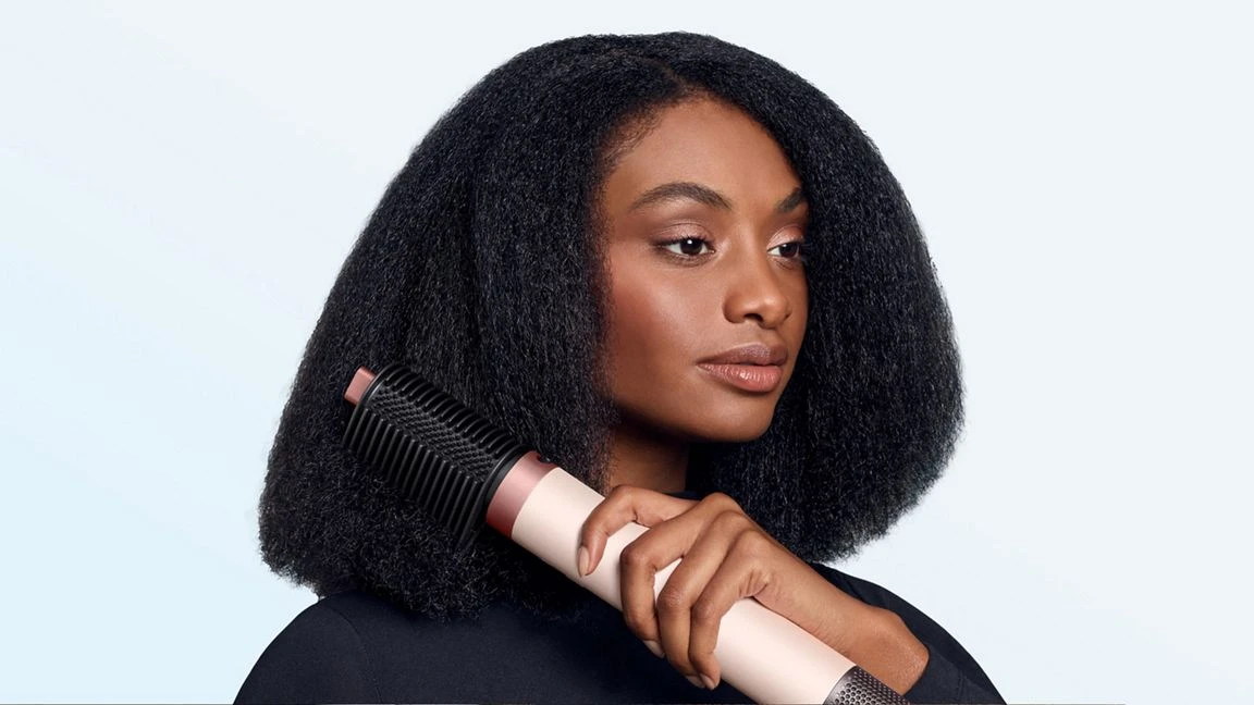 Мультистайлер-фен Dyson Airwrap Co-anda2x Multi-styler & Dryer Curly+Coily - Ceramic Pink/Rose Gold (492480-01) EU