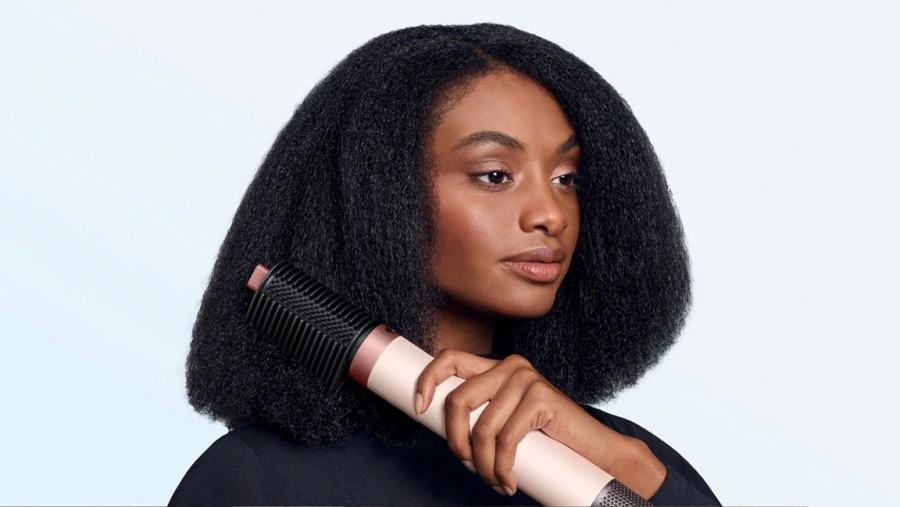 Мультистайлер-фен Dyson Airwrap Co-anda2x Multi-styler & Dryer Curly+Coily - Ceramic Pink/Rose Gold (492480-01) EU