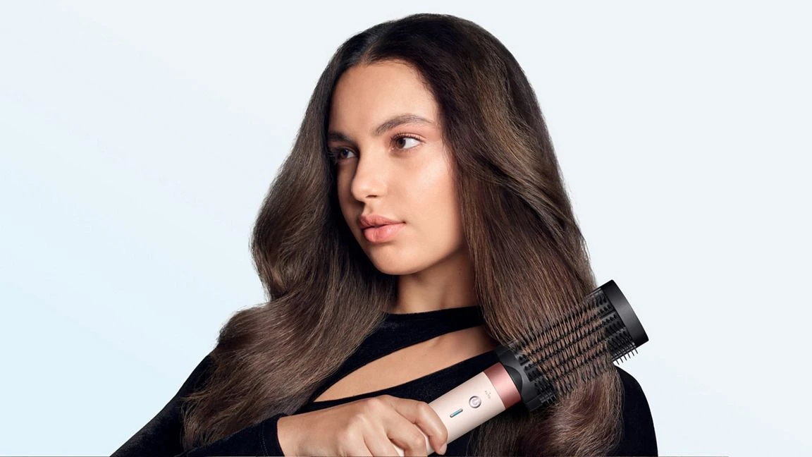 Мультистайлер-фен Dyson Airwrap Co-anda2x Multi-styler & Dryer Curly+Coily - Ceramic Pink/Rose Gold (492480-01) EU