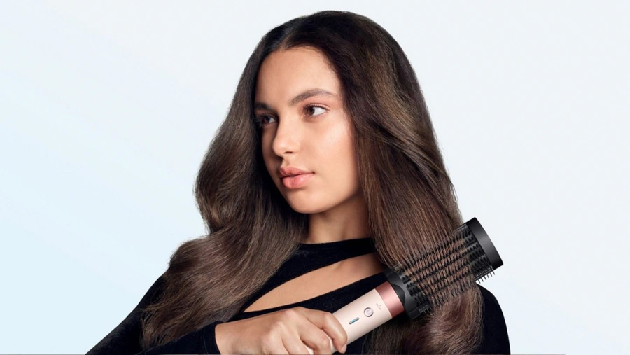 Мультистайлер-фен Dyson Airwrap Co-anda2x Multi-styler & Dryer Curly+Coily - Ceramic Pink/Rose Gold (492480-01) EU