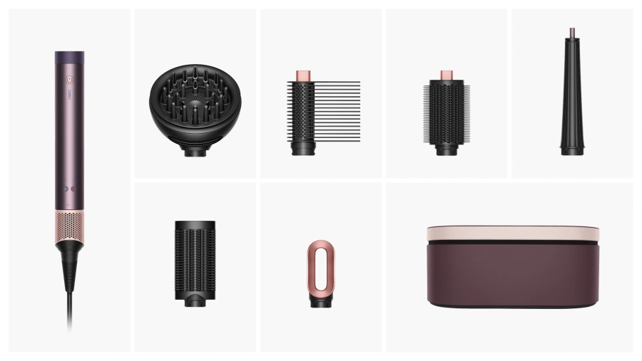 Мультистайлер-фен Dyson Airwrap Co-anda2x Multi-styler & Dryer Curly+Coily - Jasper Plum (492550-01) EU