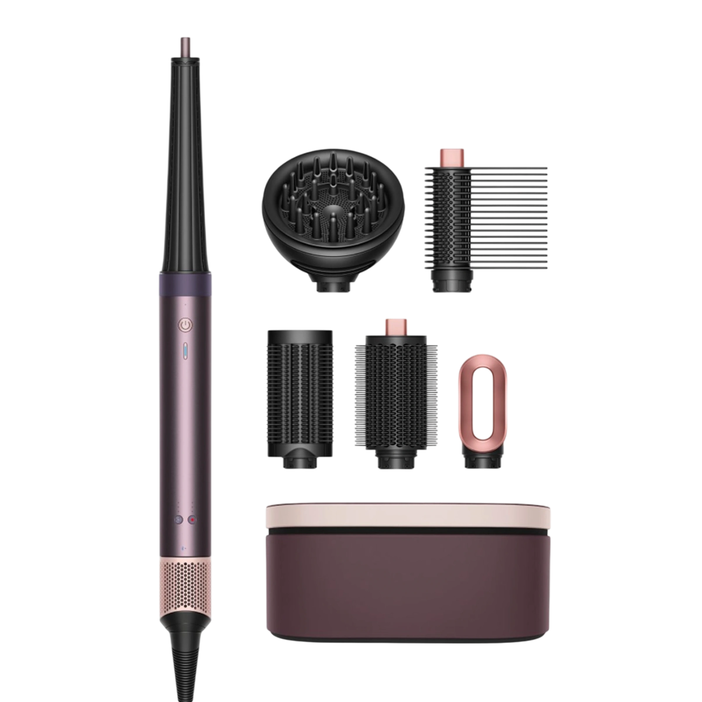 Мультистайлер-фен Dyson Airwrap Co-anda2x Multi-styler & Dryer Curly+Coily - Jasper Plum (492550-01) EU