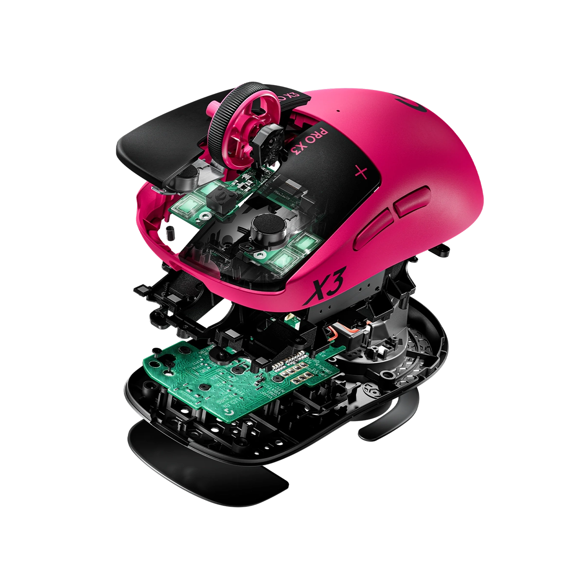 Миша Logitech G PRO X3 SUPERSTRIKE - Magenta Eclipse (910-007827, 910-007870, 910-007826)