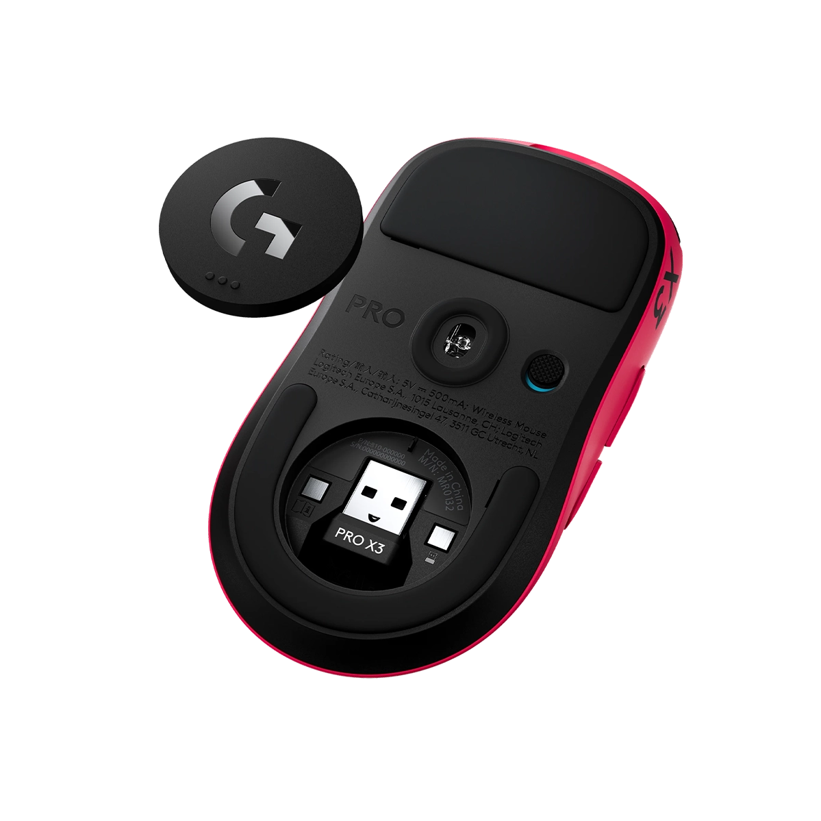 Миша Logitech G PRO X3 SUPERSTRIKE - Magenta Eclipse (910-007827, 910-007870, 910-007826)