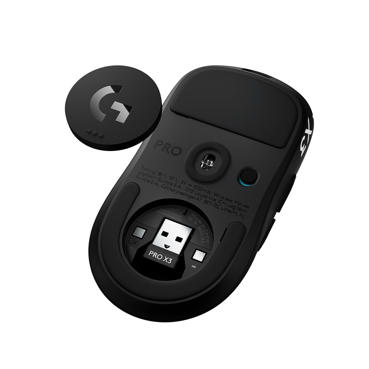 Миша Logitech G PRO X3 SUPERSTRIKE - Midnight Black (910-007878, 910-007879, 910-007876)