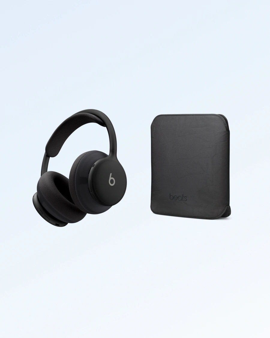 Наушники Beats 360 Over-Ear Headphones – Black with Black Performance Knit Cushions (MJE14)