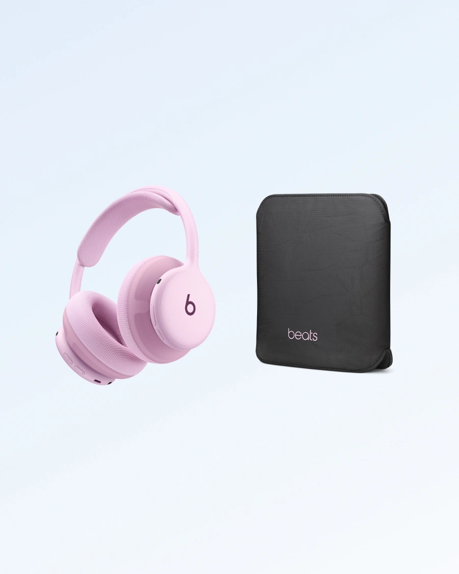 Наушники Beats 360 Over-Ear Headphones – Pink with Pink Performance Knit Cushions (MJE64)