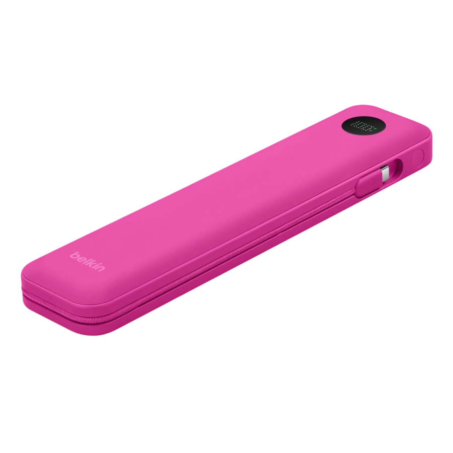 Павербанк Belkin UltraCharge Pro Powerbank 20000mAh 70W with Integrated Cable - Pink (745883964536)