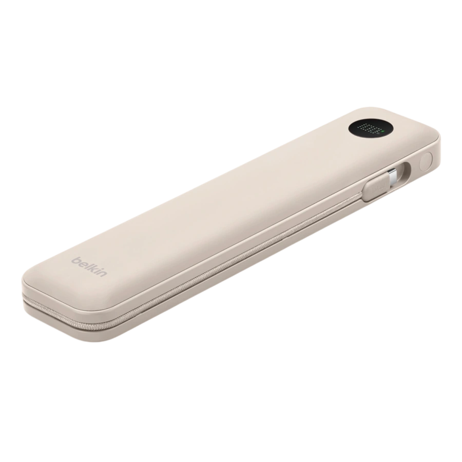 Павербанк Belkin UltraCharge Pro Powerbank 20000mAh 70W with Integrated Cable - Sand (BPB043gqSA-APL)