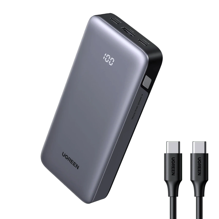 Павербанк UGREEN PB532 20000mAh 30W - Gray (55989B)