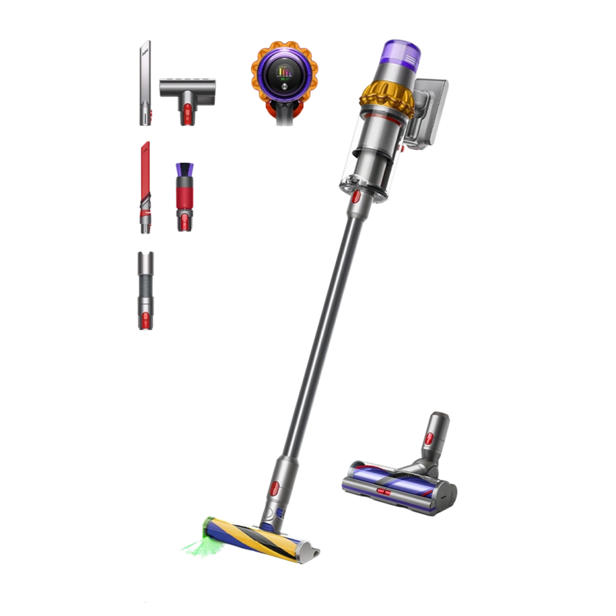 Пылесос Dyson V15 Detect Absolute 2026 со специальным набором аксессуаров (637721-01)
