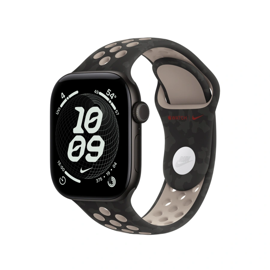 Ремешок Apple After Dark Black Nike Sport Band S/M для Apple Watch 38/40/41/42mm (MKT14, MKTC4)