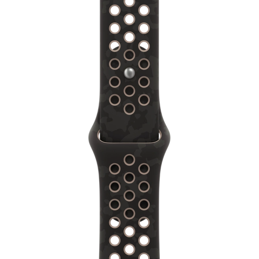Ремешок Apple After Dark Black Nike Sport Band S/M для Apple Watch 38/40/41/42mm (MKT14, MKTC4)