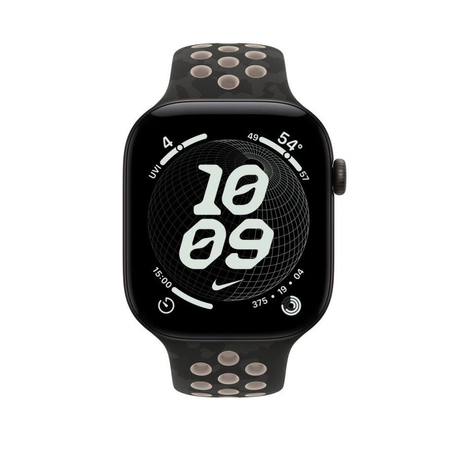 Ремінець Apple After Dark Black Nike Sport Band S/M для Apple Watch 42/44/45/49mm (MKTN4)