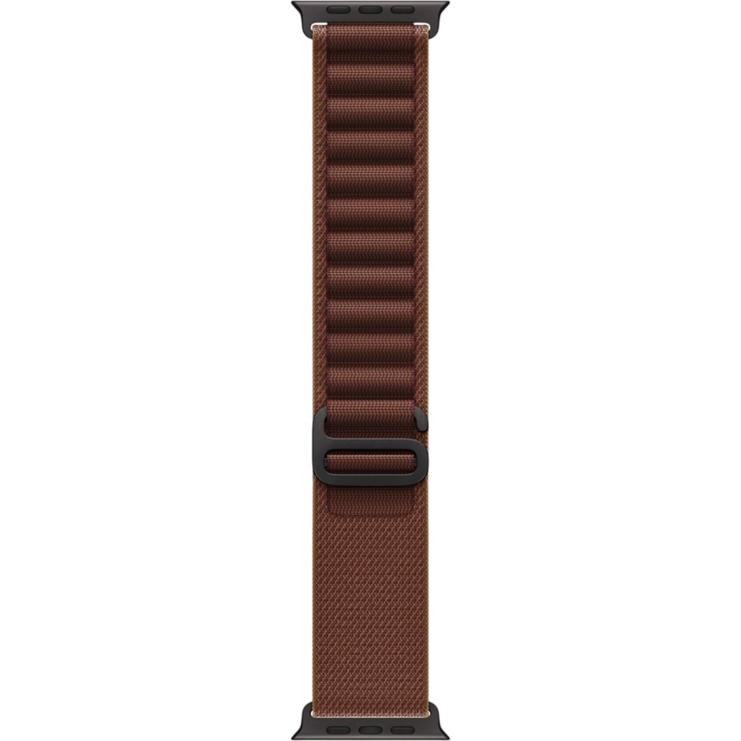 Ремінець Apple Alpine Loop Burgundy - Black Titanium Finish для Apple Watch 44/45/46/49mm - Small (MKF04)