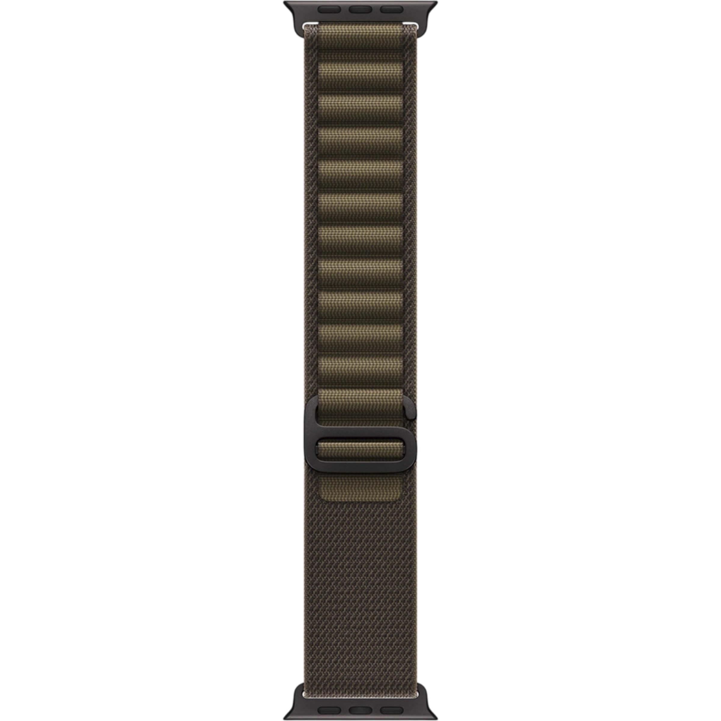 Ремінець Apple Alpine Loop Dark Olive - Black Titanium Finish для Apple Watch 44/45/46/49mm - Small (MKDW4)