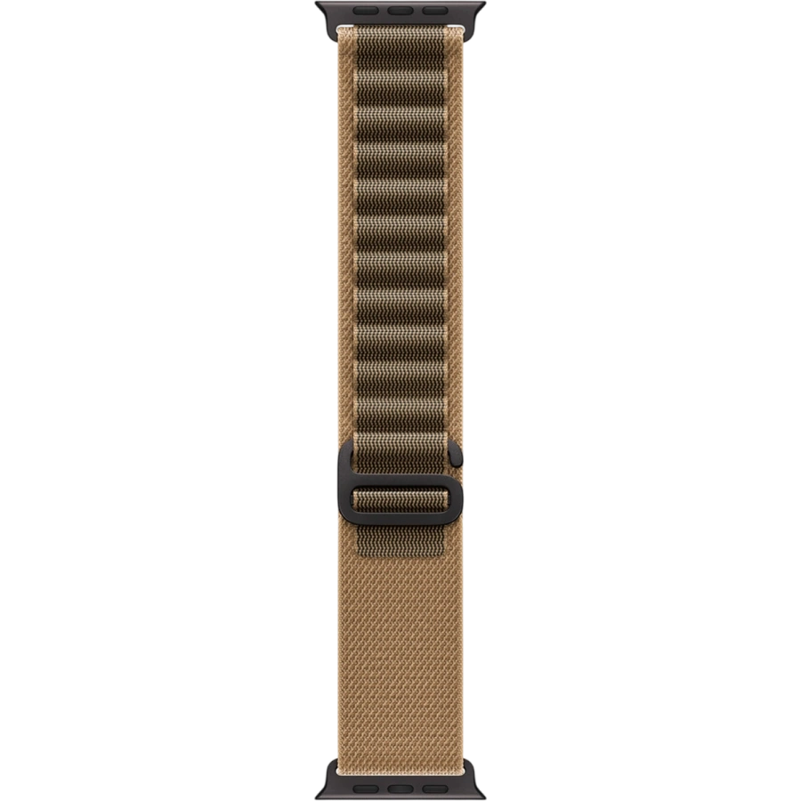 Ремінець Apple Alpine Loop Desert - Black Titanium Finish для Apple Watch 44/45/46/49mm - Small (MKF34)