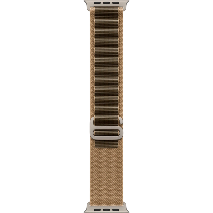 Ремінець Apple Alpine Loop Desert - Natural Titanium Finish для Apple Watch 44/45/46/49mm - Medium (MK7H4)