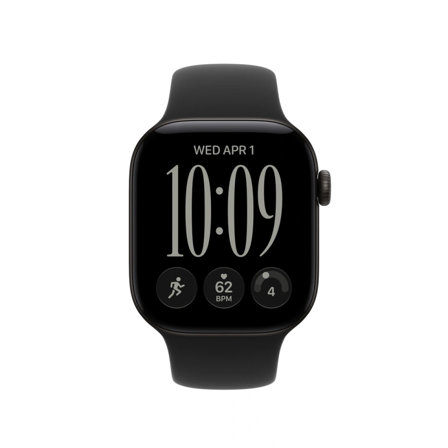 Ремінець Apple Black Sport Band M/L для Apple Watch 38/40/41/42mm (MJUL4, MJV84)