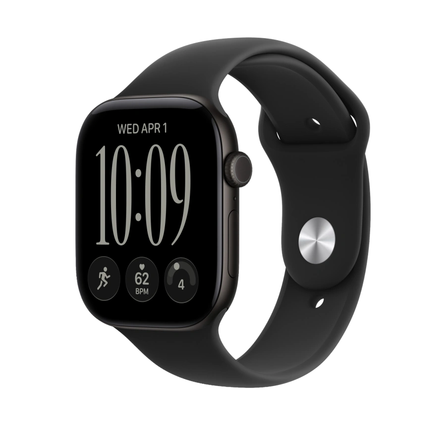 Ремінець Apple Black Sport Band M/L для Apple Watch 38/40/41/42mm (MJUL4, MJV84)