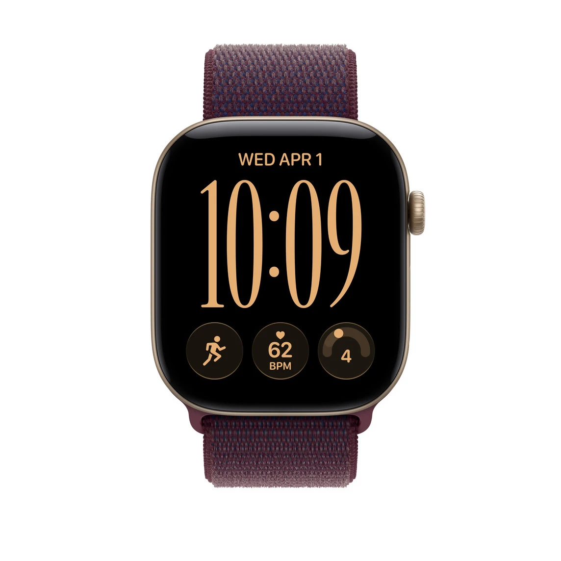 Ремінець Apple Burgundy Sport Loop для Apple Watch 44/45/46/49mm (MK8F4)