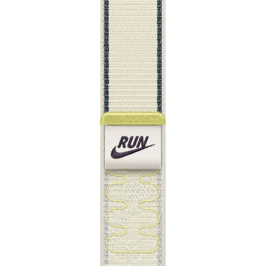 Ремінець Apple Chalk Calm Black Nike Sport Loop для Apple Watch 44/45/46/49mm (MKUX4)
