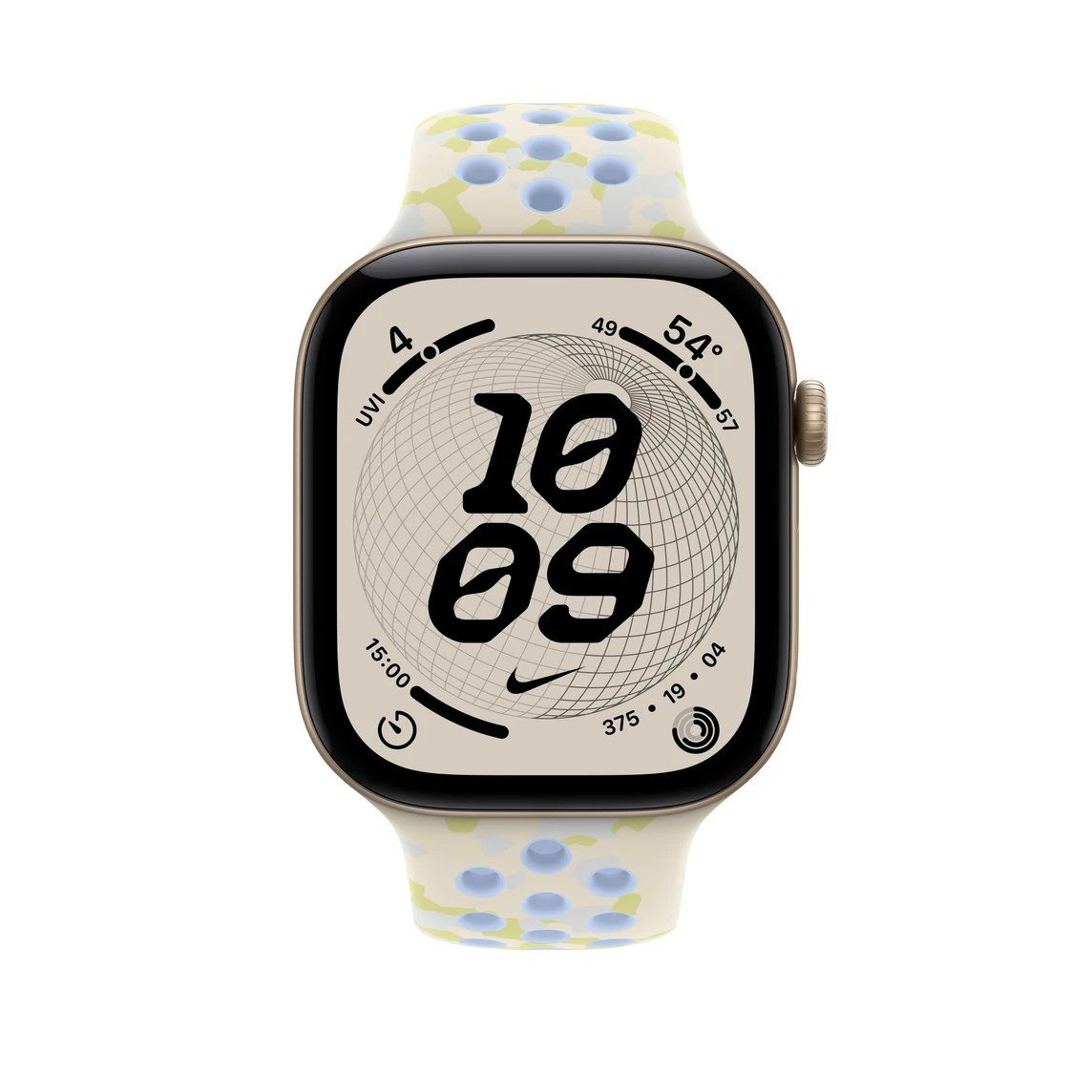 Ремінець Apple Chalk Calm Nike Sport Band M/L для Apple Watch 44/45/46/49mm (MKTW4)