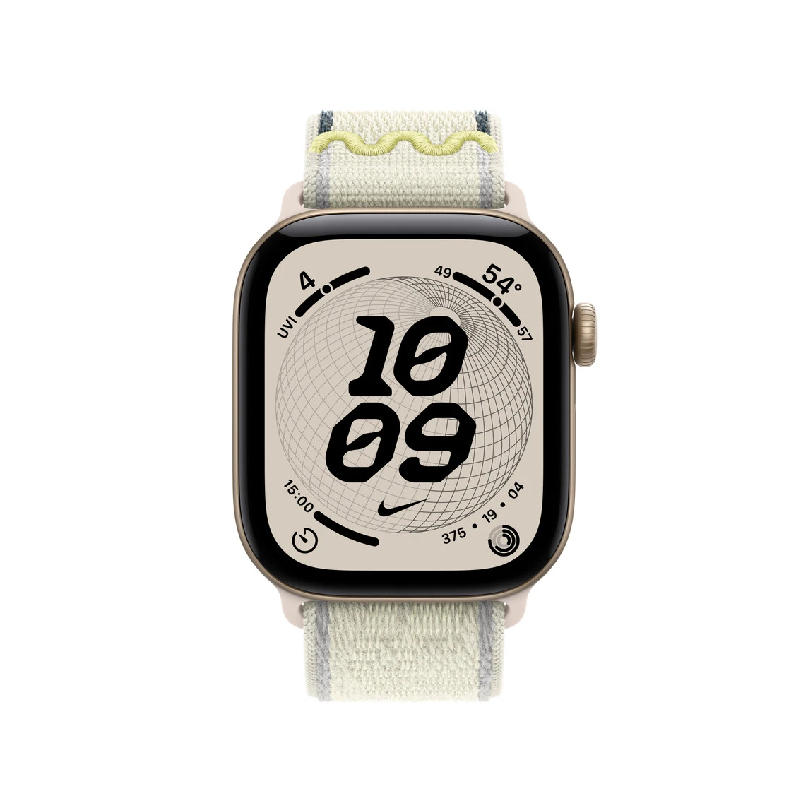 Ремінець Apple Chalk Calm Nike Sport Loop для Apple Watch 38/40/41/42mm (MKU64, MKUE4)