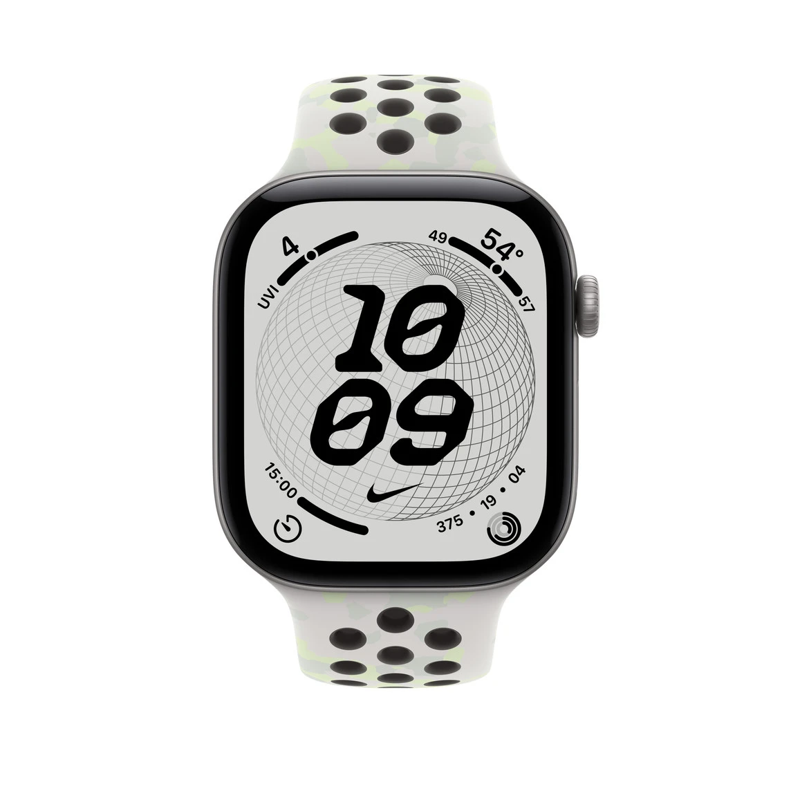 Ремешок Apple Essential White Nike Sport Band M/L для Apple Watch 44/45/46/49mm (MKTR4)