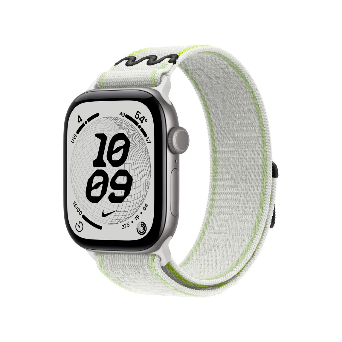 Ремінець Apple Essential White Nike Sport Loop для Apple Watch 38/40/41/42mm (MKU84, MKUH4)