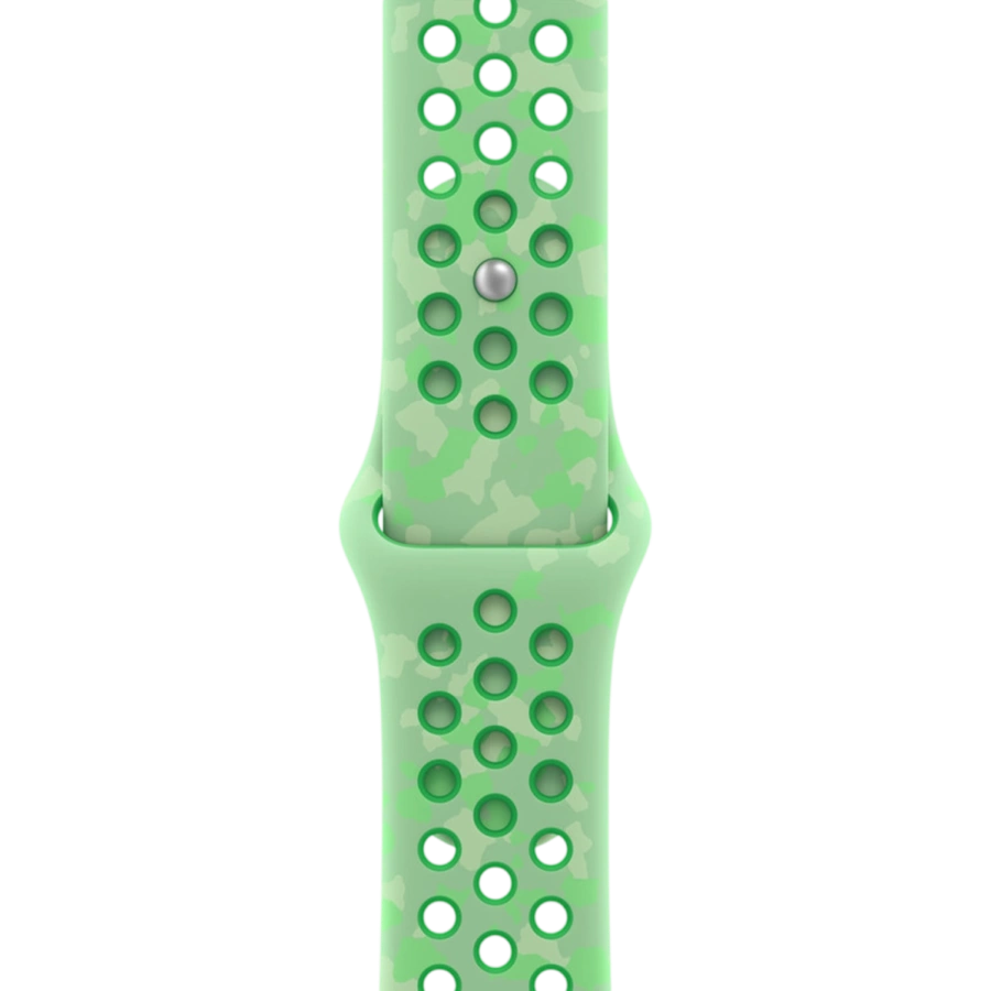 Ремінець Apple Green Spark Nike Sport Band S/M для Apple Watch 38/40/41/42mm (MKT94, MKTL4)