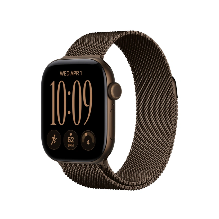 Ремінець Apple Milanese Loop Dark Bronze для Apple Watch 38/40/41/42 mm (MJNF4, MJNJ4)