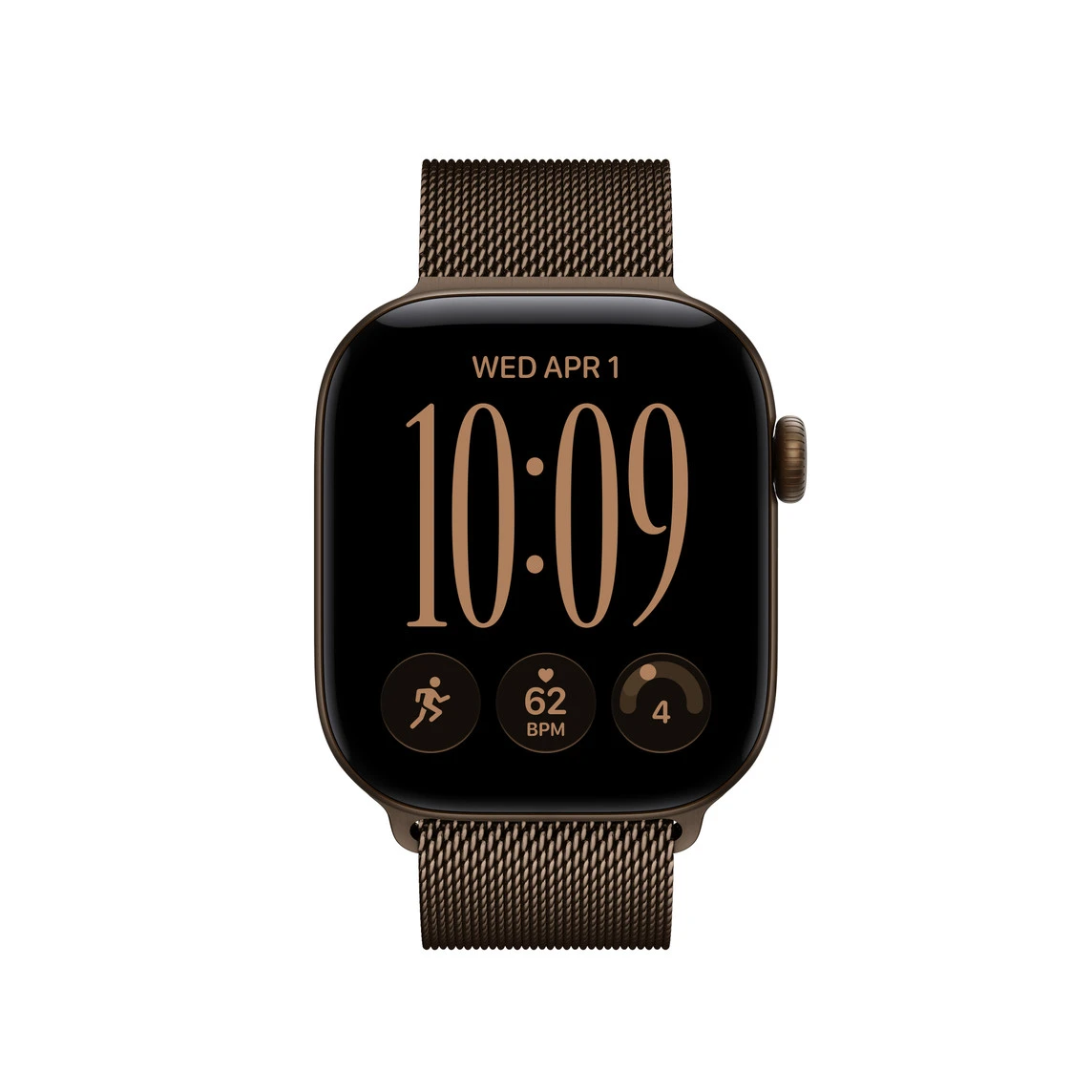 Ремінець Apple Milanese Loop Dark Bronze для Apple Watch 38/40/41/42 mm (MJNF4, MJNJ4)